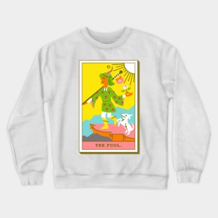 0 - The Fool - Tarot Card Crewneck Sweatshirt